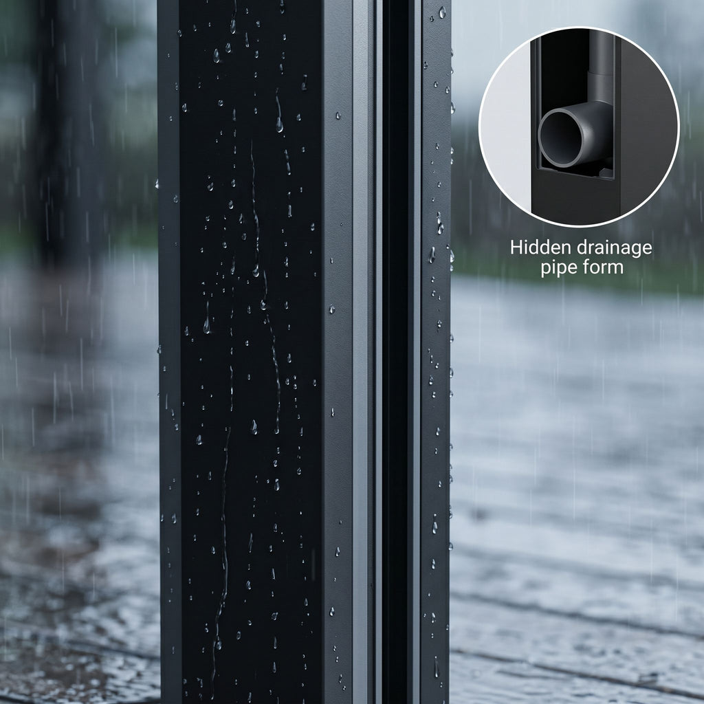 Waterproof Aluminum Bioclimatic Pergola with Motorized Automatic Louvers